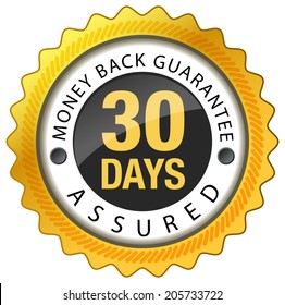 Money Back Guarantee 30 Days - Illustration
