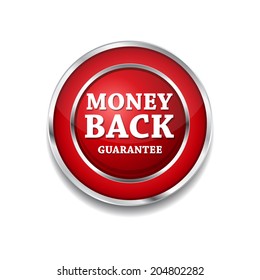 Money Back Guarantee Button