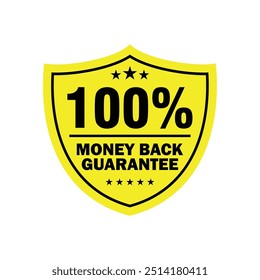 money back guarantee design. warranty sign and symbol.
