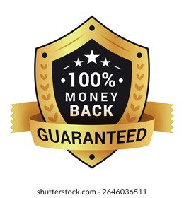 Money back guarantee icon suitable for various marketing materials and advertising content.