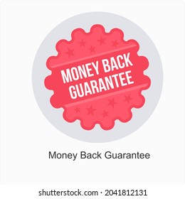 Money Back Gurantee Icon Concept 