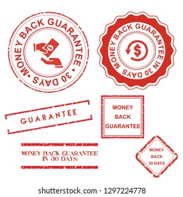 
Money Back Gurantee Stamp - Vector