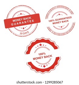 Money Back Gurantee Stamp - Vector