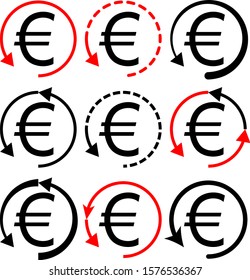 Money Back Pound Icon Vektorgrafik