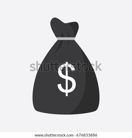 Money Bag Stock Vector Royalty Free 676833886 Shutterstock - money bag