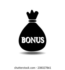money bag bonus icon