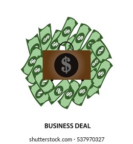 money bag. business vector