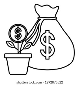 Money bag design