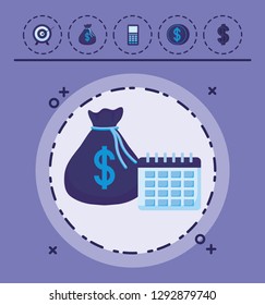 Money bag design