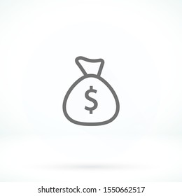 Money Bag Dollar Currency Vector Graphic
