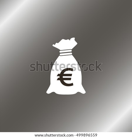 Money Bag Euro Sign Illustration Stock Vector Royalty Free - 