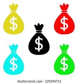 Money bag icon