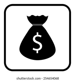  Money bag icon
