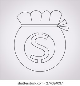 Money bag icon