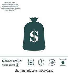 Money bag icon