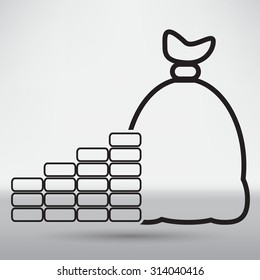 Money bag icon