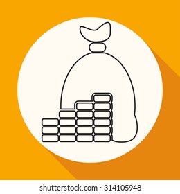 Money bag icon