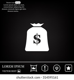 Money bag icon