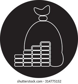 Money bag icon