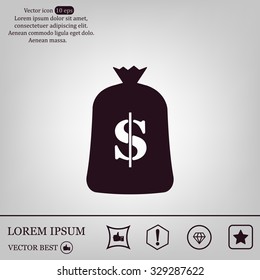 Money bag icon