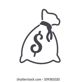 Money bag icon