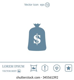 Money bag icon
