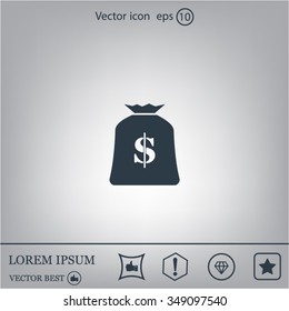 Money bag icon