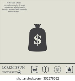 Money bag icon