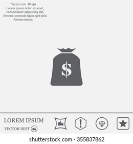 Money bag icon