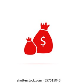 Money bag icon.