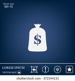 Money bag icon