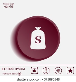 Money bag icon