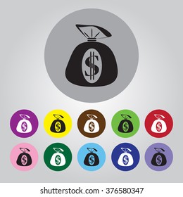 Money bag icon