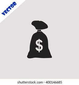 Money bag icon.
