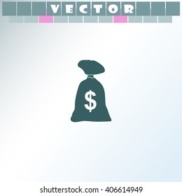 Money bag icon.