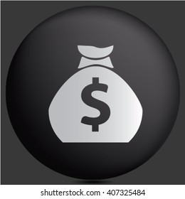 icono de bolsa de dinero
