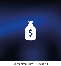 Money bag icon.