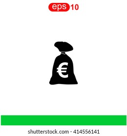 Money bag icon.