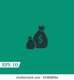 Money bag icon.