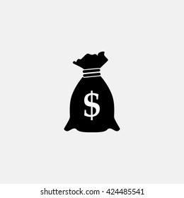 Money bag icon.