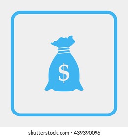 Money bag icon.