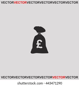 Money bag icon.