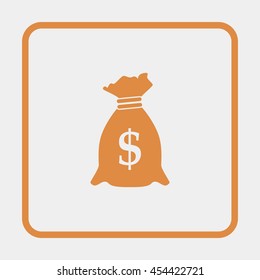 Money bag icon.