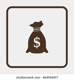 Money bag icon.
