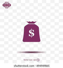 Money bag icon