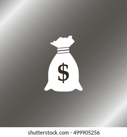 Money bag icon.