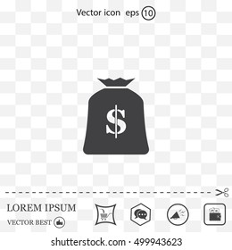 Money bag icon