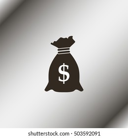 Money bag icon.