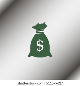 Money bag icon.