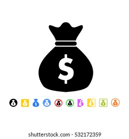 Money bag icon